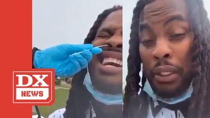 Waka Flocka Instagrams His COVID-19 Test