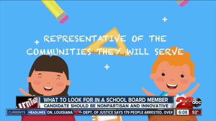 What to look for in a school board candidate