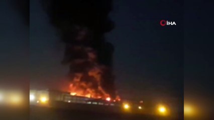 - Tahran’da gıda fabrikasında korkutan yangın