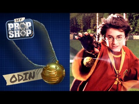 DIY HARRY POTTER GOLDEN SNITCH - DIY Prop Shop