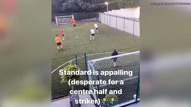 Paul Scholes breaks lockdown rules with football tournament