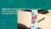 About For Books  We Dare You!: Hundreds of Fun Science Bets, Challenges, and Experiments You Can