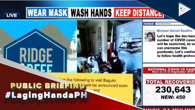 #LagingHanda | Paghahanda ng Baguio Tourism Council sa muling pagbubukas ng turismo sa lungsod, puspusan na