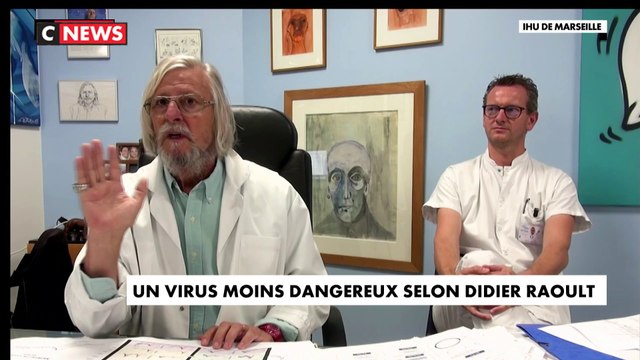 Coronavirus : un virus moins dangereux, selon Didier Raoult