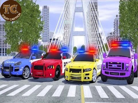 Meet New Police Cars Sergeant Lucas - Wheel City Heroes (WCH) - Fire Truck Cartoon for Kids