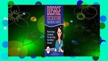 Read Dosage Calculations for Nursing Students: Master Dosage Calculations The Safe & Easy Way