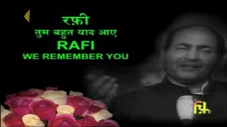 The Greatest Muhammad Rafi Lives Forever * A Tribute To The KING Of Music *
