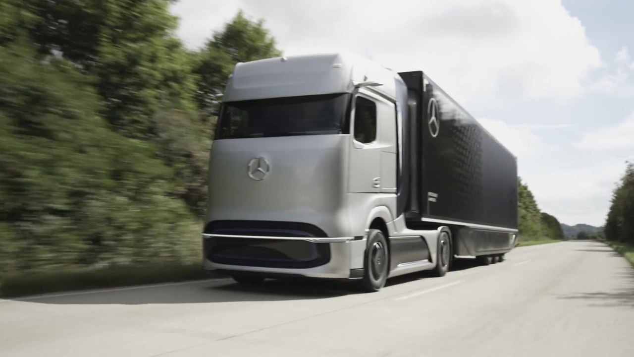 Kennzahlen des Mercedes-Benz GenH2 Truck an konventionellen Fernverkehrs-Lkw orientiert