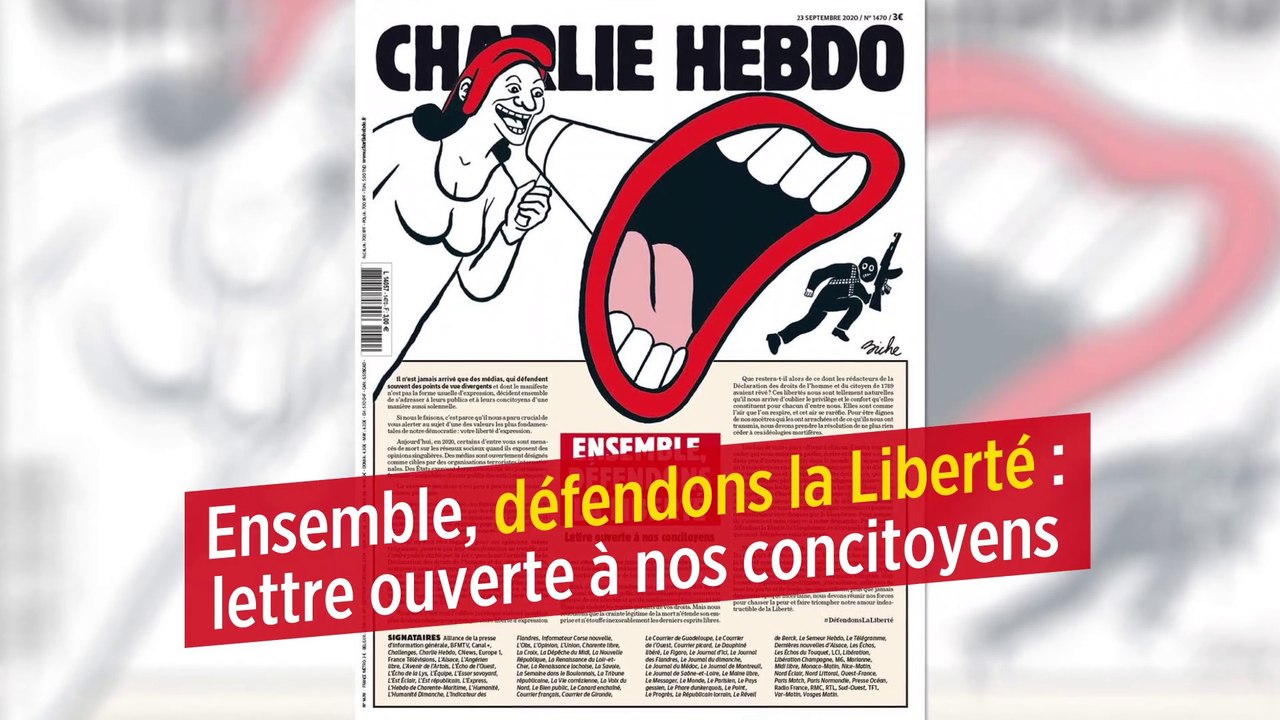 #DéfendonsLaLiberté : les médias se mobilisent pour soutenir Charlie Hebdo, de nouveau menacé