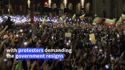 Day 76: Thousands at anti-government protest in Bulgaria
