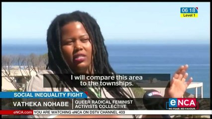 Activist group occupies Camps Bay mansion
