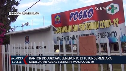 Kantor Disdukcapil Jeneponto Di Tutup Sementara