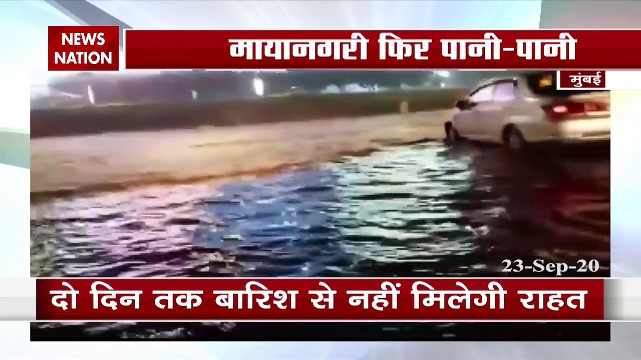 Heavy rain leads to waterlogging in several parts of Mumbai