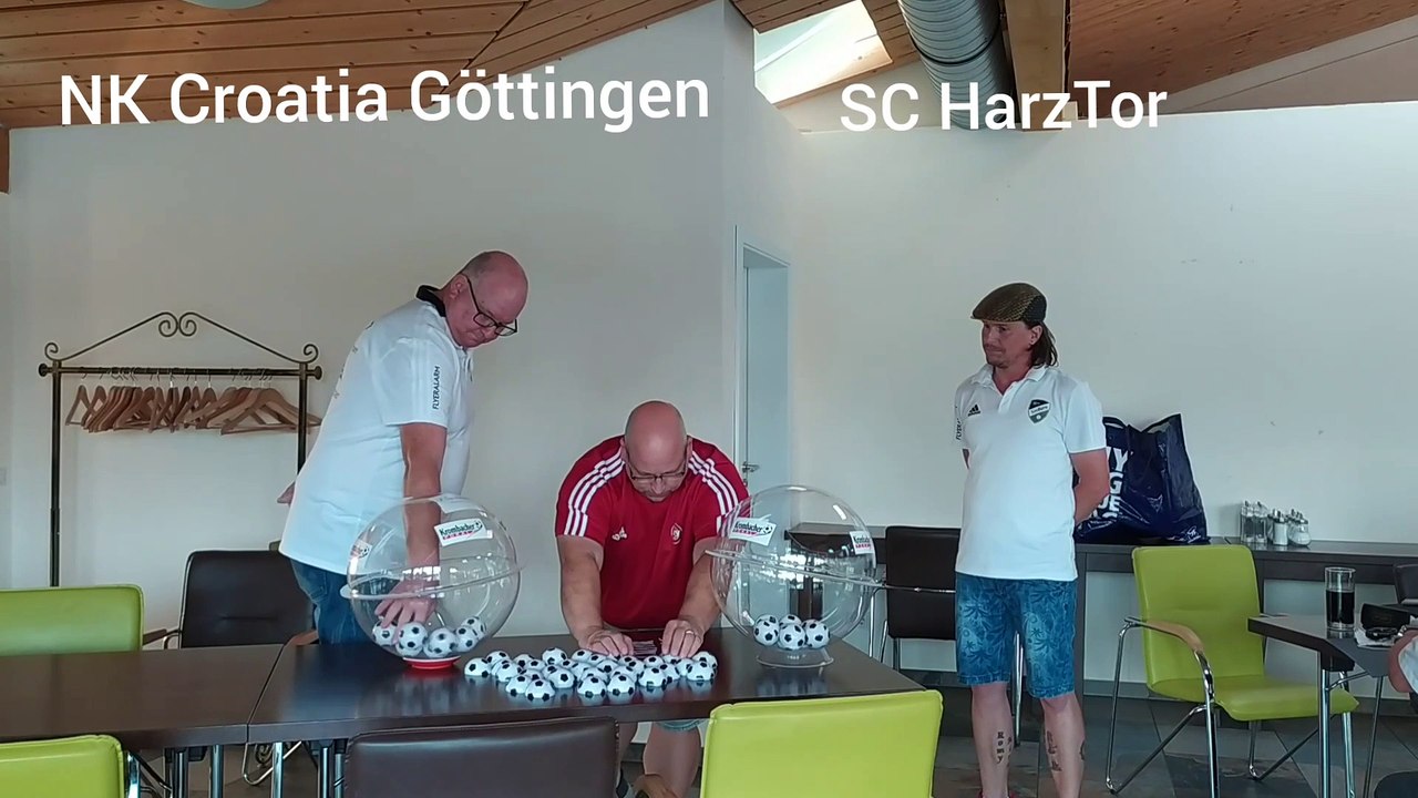 Auslosung 1. Hauptrunde Krombacher Kreispokal