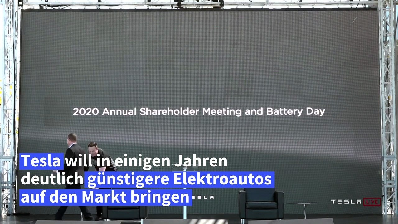 Tesla will Elektroautos deutlich preiswerter machen