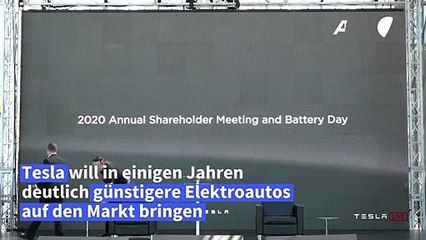 Tesla will Elektroautos deutlich preiswerter machen