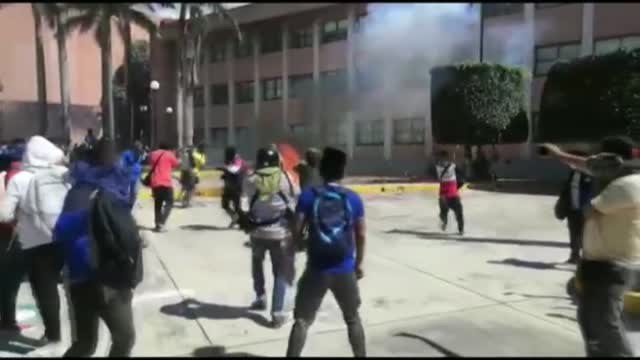 Protestas en México cuando se cumplen seis años de la desaparición de 43 estudiantes