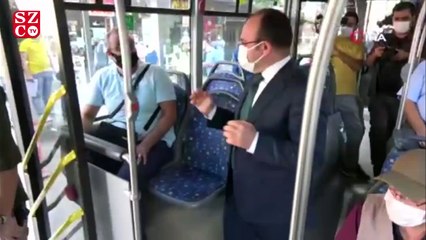 Vali, engelli şahsın tüm maskelerini satın aldı
