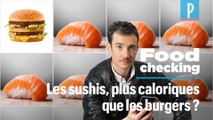 Les sushis, plus caloriques que les burgers ?