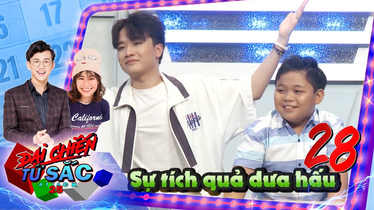 Đại Chiến Tứ Sắc-Attack25 | Tập 28: Thần đồng nhí Anh Khoa xuất sắc hạ gục các anh chị P336