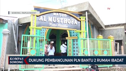 Dukung Pembangunan Pln Bantu 2 Rumah Ibadat