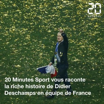 La riche histoire de Deschamps avec les Bleus