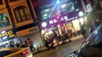 İstanbul’da döner bıçaklı, masalı ve sandalyeli kavga kamerada