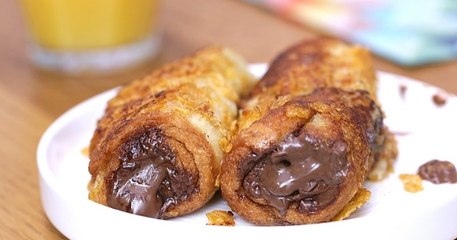Si vous êtes fan de pain perdu, testez le Pain Perdu choco-Corn Flakes !