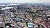 AERIAL SHOTS of Lagos as lockdown is scaled back