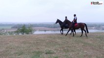 VIDEO. Loir-et-Cher : les gendarmes patrouillent avec les chevaux du Domaine des Frileuses