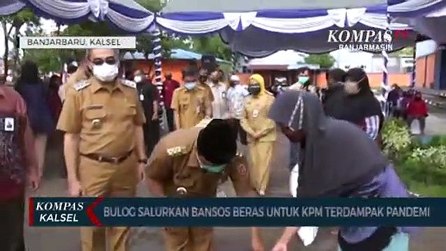 Bulog Kucurkan Bansos Beras Untuk Puluhan Ribu Keluarga Penerima Manfaat di Kalsel