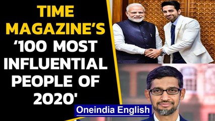 Download Video: Time's 100 most influential people of 2020: PM Modi, Ayushman Khurrana, Sundar Pichai named |Oneindi