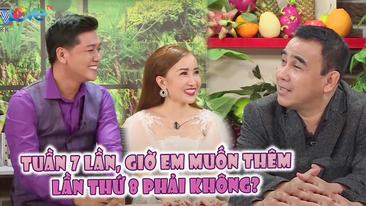 Yêu cầu chồng phải TẬP THỂ DỤC nhằm tăng cường sức khỏe sinh lý, nàng hoa hậu khiến Quyền Linh tò mò