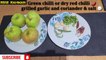 how To Make Apple Chutney # fresh Green apple chutney # টক ঝাল আপেল আচার # fresh Green apple recipe
