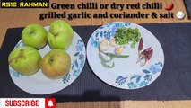 how To Make Apple Chutney # fresh Green apple chutney # টক ঝাল আপেল আচার # fresh Green apple recipe