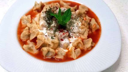 طريقة تحضير أكلة المانتي التركي