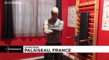 Meet the teacher thought to be France's most tattooed man