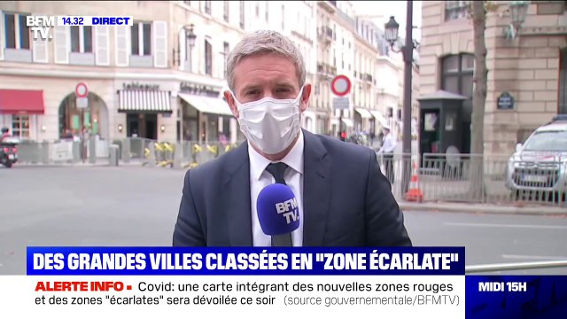 Coronavirus: une nouvelle carte intégrant des zones rouges et zones écarlates va être dévoilée