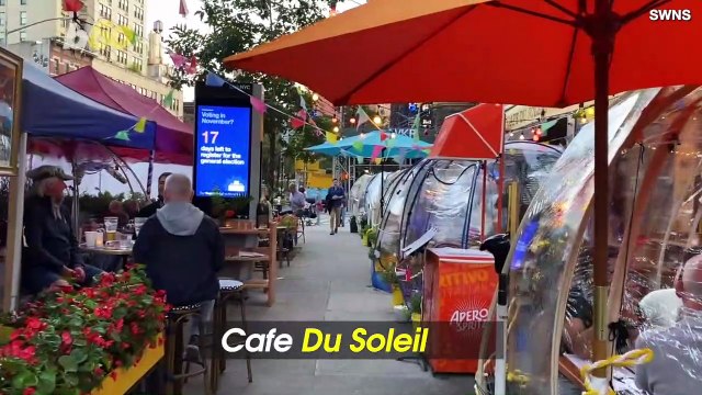 NYC Restaurant Deploys Futuristic Dining Pods for Restaurant-Goers