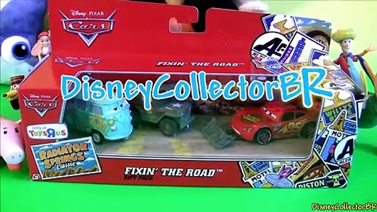 Shovel Lightning McQueeen Radiator Springs Classic Fixin the Road pack TRU ToysRus Disney Pixar