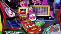 Taia Decotura Photo Finish Raceway track set Cars Disney figure Pixar Mattel playset review