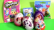 Toys Surprise Shopkins Mystery Bag, Barbie Kinder Huevos Sorpresa, Peppa Pig, MyLittlePony Christmas