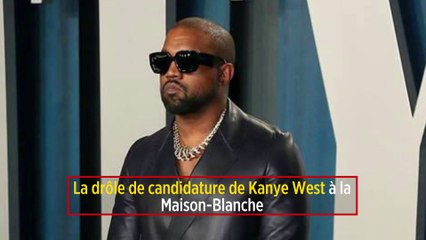 La drôle de candidature de Kanye West à la Maison-Blanche