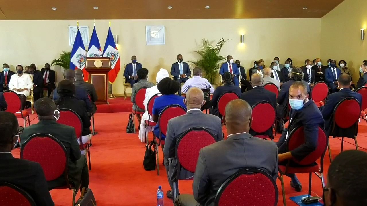 Seremoni enstalasyon #CEP / #KEP nan palè nasyonal jodi avek Jovenel Moise