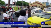 Cierre de vía por un grupo de mujeres desempleadas en Colón - Nex Noticias