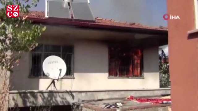 Hırsızlar bunu da yaptı: Yaşlı adamın 80 bin lirasını çalıp, evi ateşe verdiler