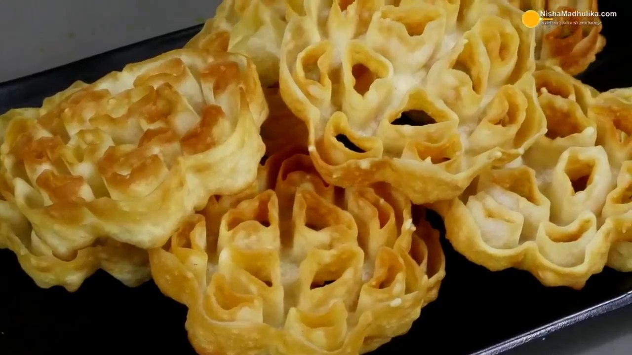 Eggless Rose Cookies Gulabi Puvullu Achappam Nisha Madhulika