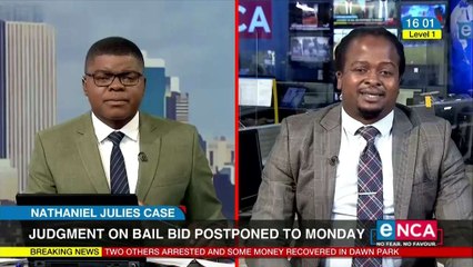 Judgment on bail bid postponed to Monday