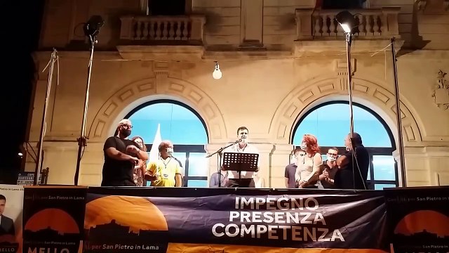 Elezioni amministrative 2020 – Ringraziamenti della lista n° 2 - Mello Vito Pietro candidato Sindaco Con Voi per San Pietro in Lama