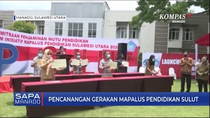 Pencanangan Gerakan Mapalus Pendidikan Sulut